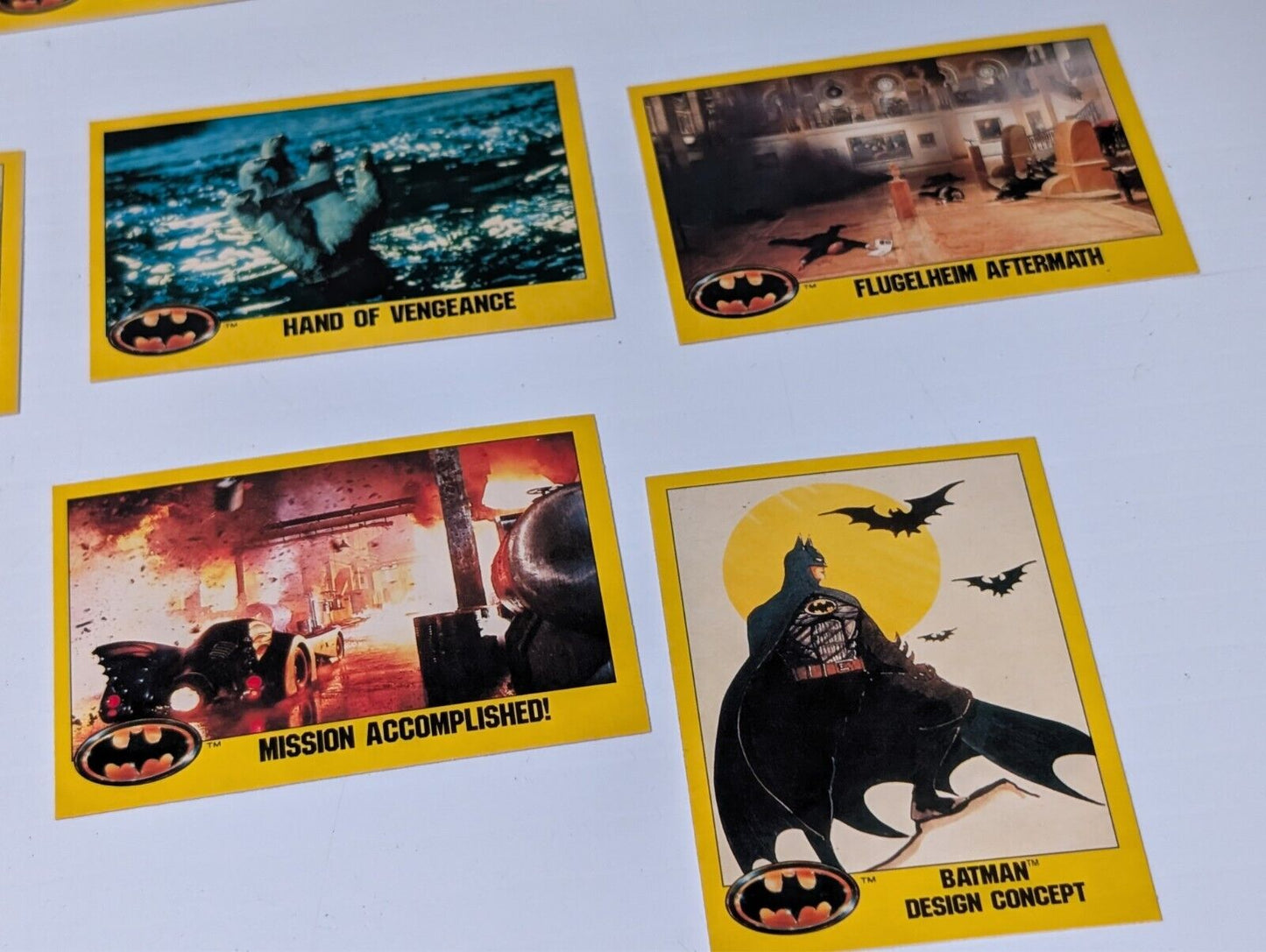 Vintage Batman Collectibles 1500+ Cards Stickers Michael Keaton Jack Nicholson