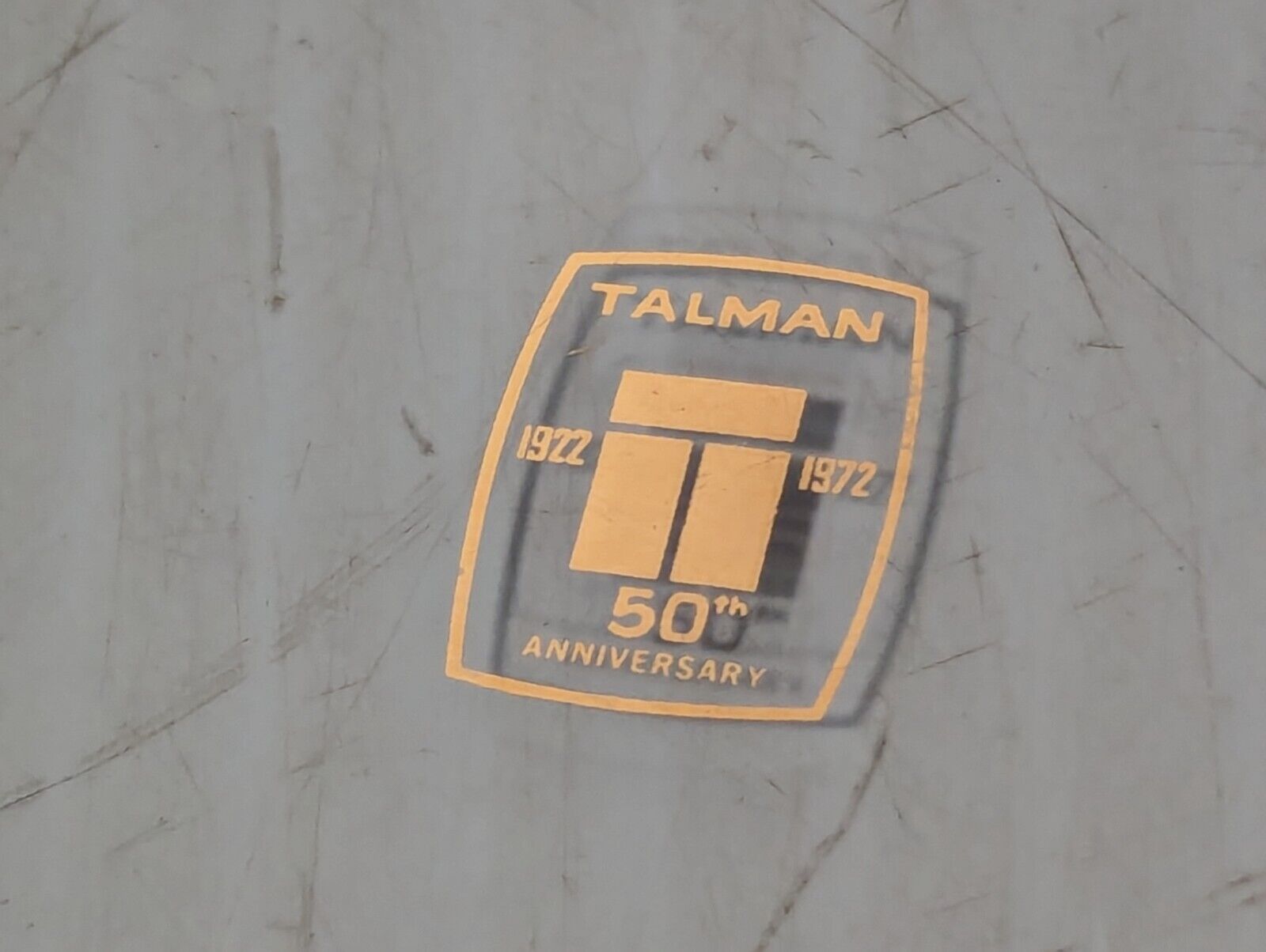 Talman Federal Savings (Chicago) 50th Anniversary Commemorative Plate -Free Ship