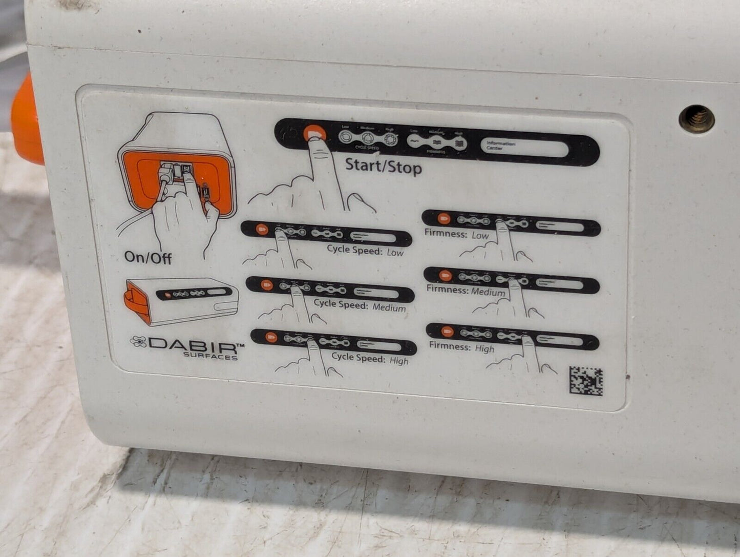 Dabir Surfaces CA-1001 Pneumatic Controller FOR PARTS, Busted Hose-Free Shipping