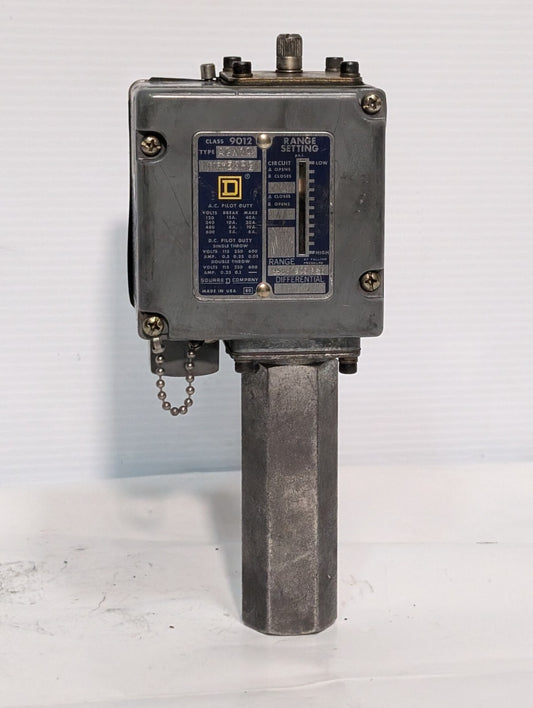 Square D Class 9012 A0W10 Pressure Switch