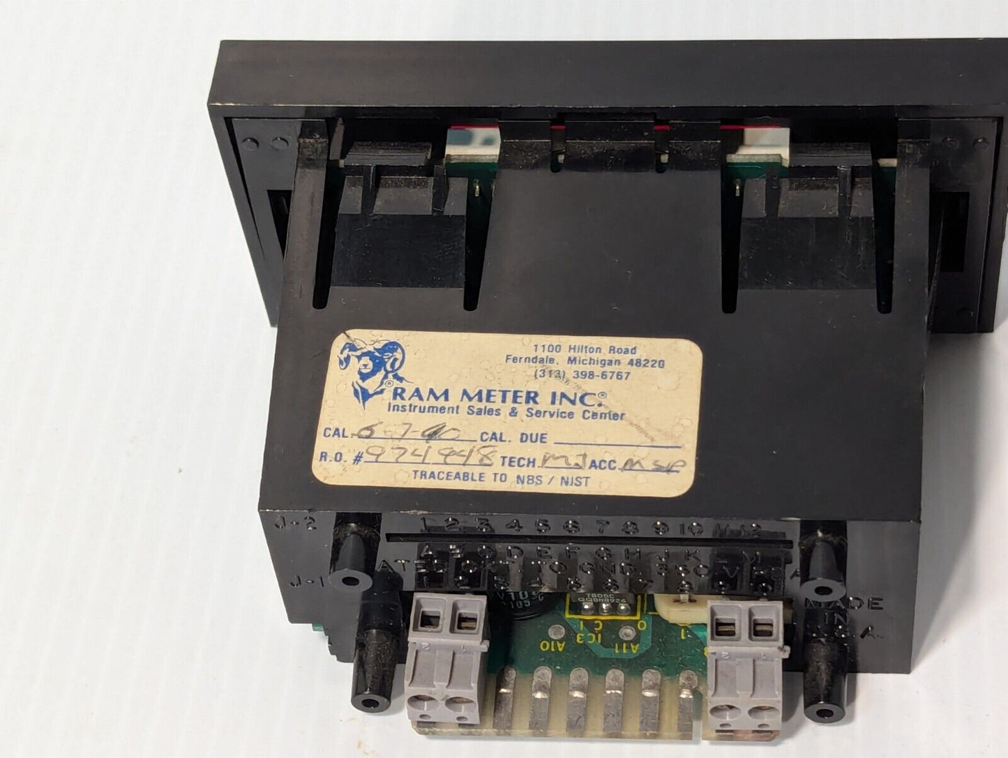 LFE 0040 digital three-digit panel meter, SCFM, CA-0431-0000 - Free Shipping