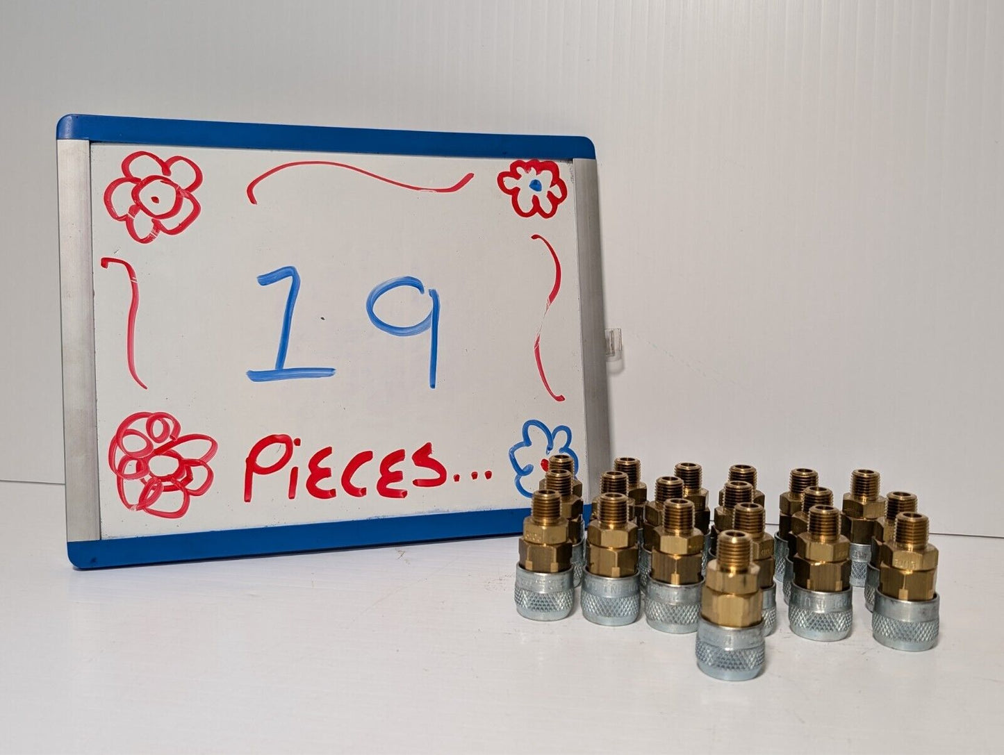 (19) ARO 210 Air Hose Fittings 1/4" NPT Automatic Coupler Quick Connect 210-3103