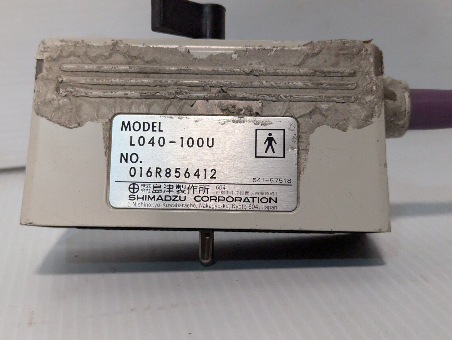 Shimadzu Corporation L040-100U Linear Array Ultrasound Transducer Probe 6-12MHz