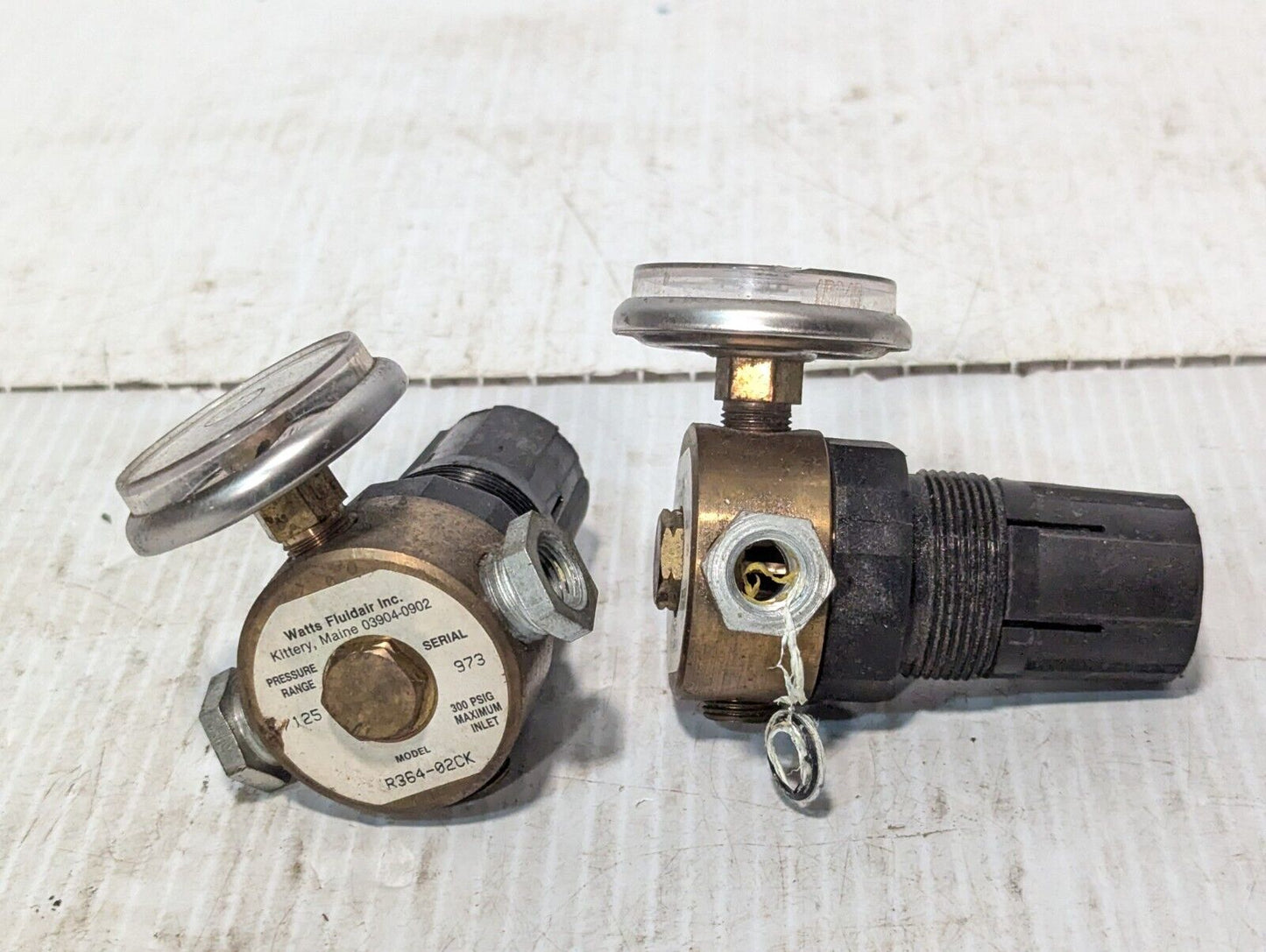 Watts Fluidair Miniature Regulator R364-02CK, 125 PSIG - Free Shipping