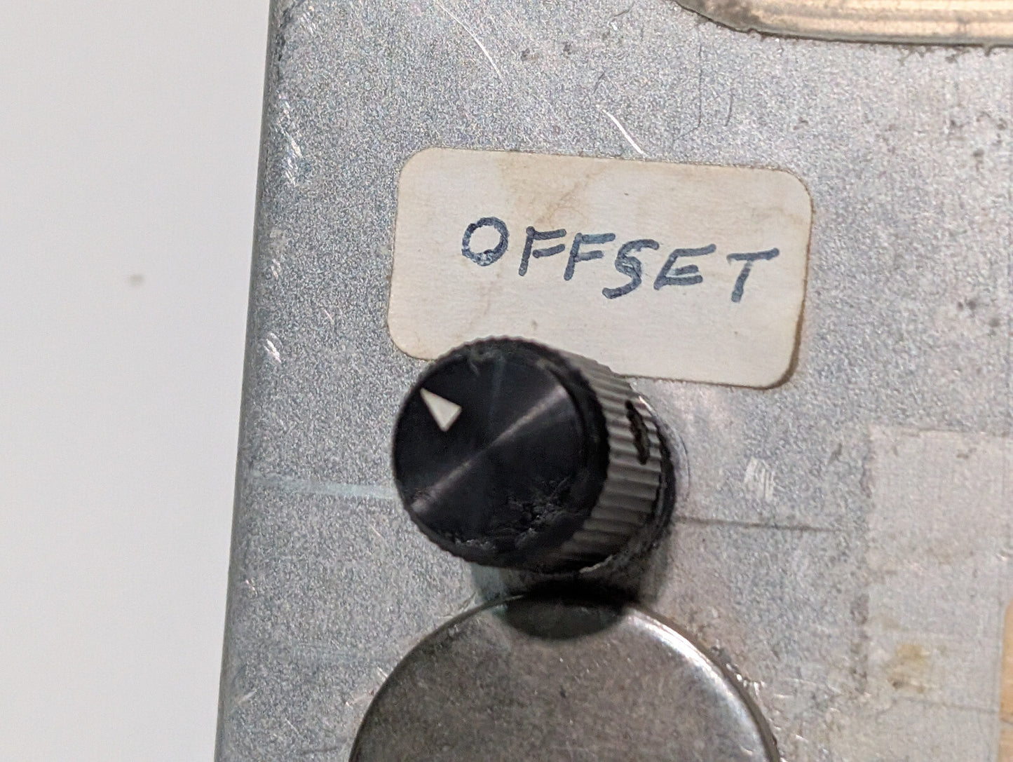 Unidentified Control Panel Box Offset Dial, pH Dip Switches, Volts/ Temp, Toggle