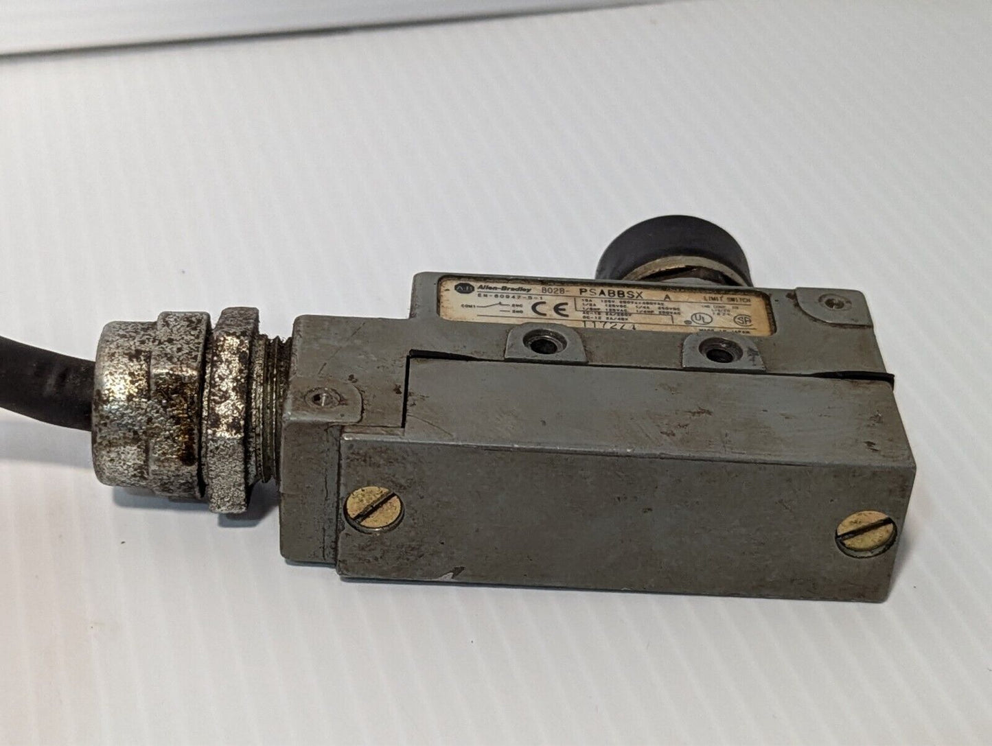 Allen Bradley 802B-Psabbsx /A Limit Switch 15A 480Vac - Free Shipping+Return