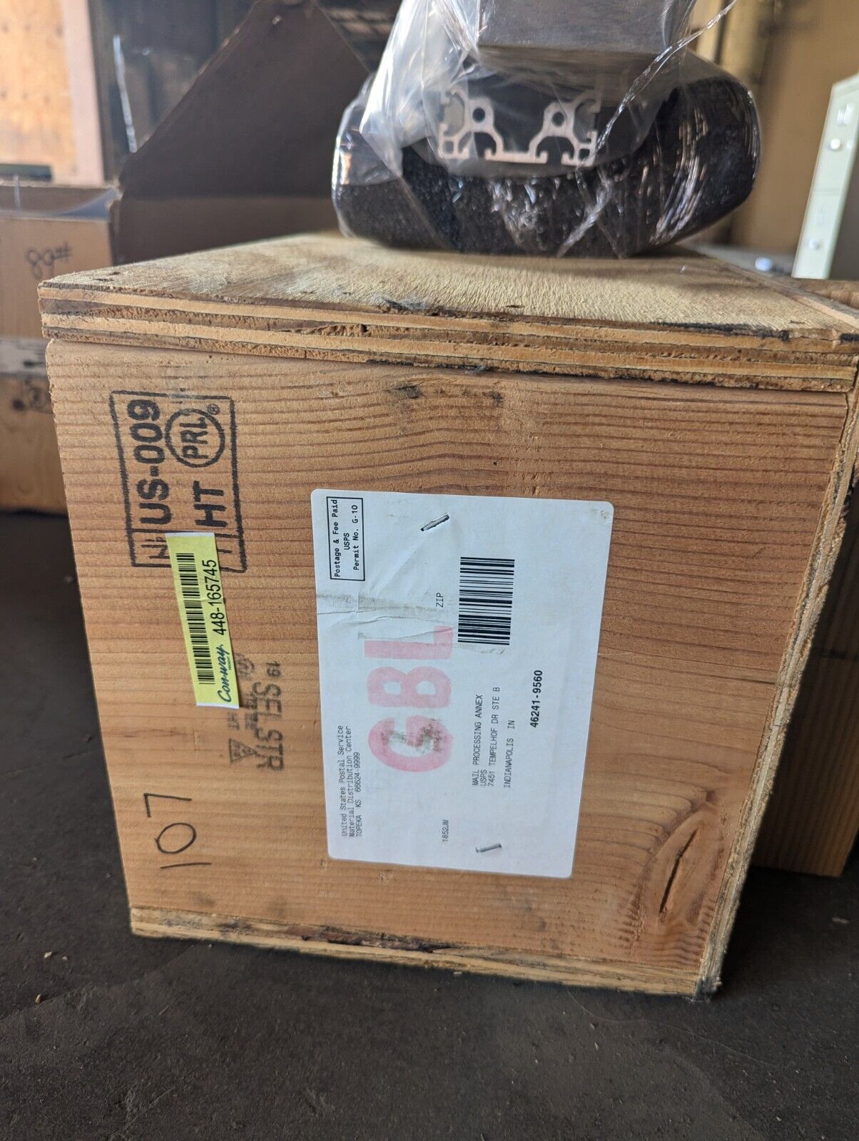 Macron 11237E01 Linear Rail Actuator / 3915-12-000-4790 Vertical Feeder Lift