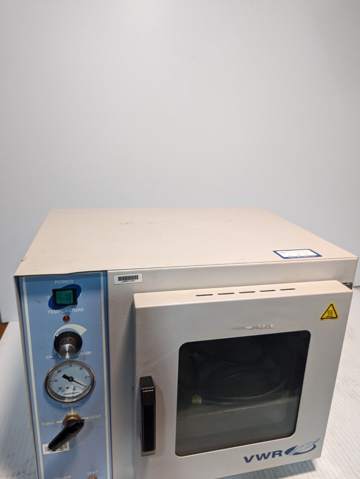 VWR 89508-426 Vacuum Oven, Model 6291, 120v @ 50/60Hz, Vol 19.8 L -Free Shipping