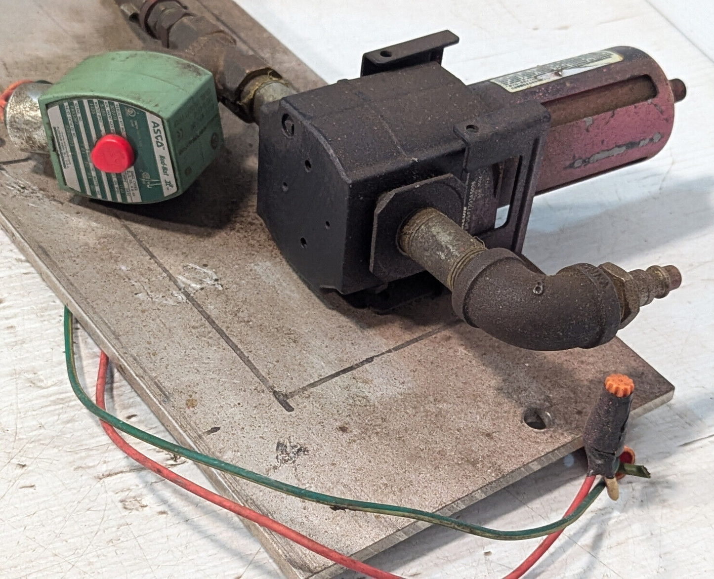 Vortec 721-35H Vortex Cooler Enclosure; Asco Red-Hat Solenoid 302271, Free Ship.