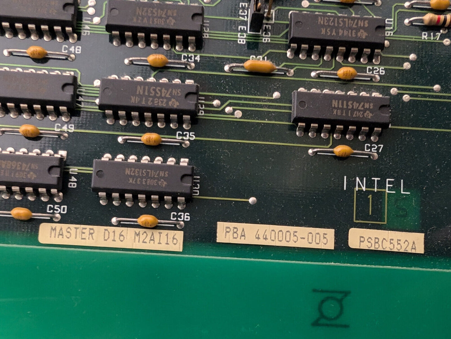 Teradyne 532-0106-0232 9331 ACM Board 47029191104, PWB 2919-110, MB Adaptor, 90s