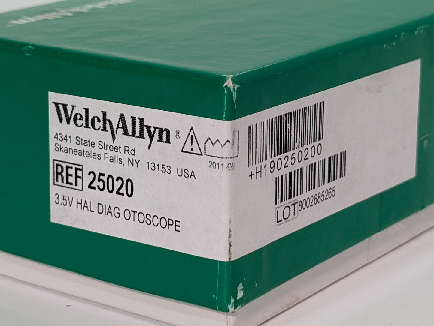Welch Allyn 25020 Halogen Diagnostic Otoscope Head 3.5V