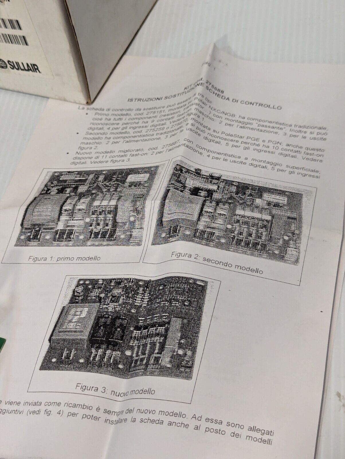 Sullair 02250145-991 replacement control board, needs repair - Free Shipping