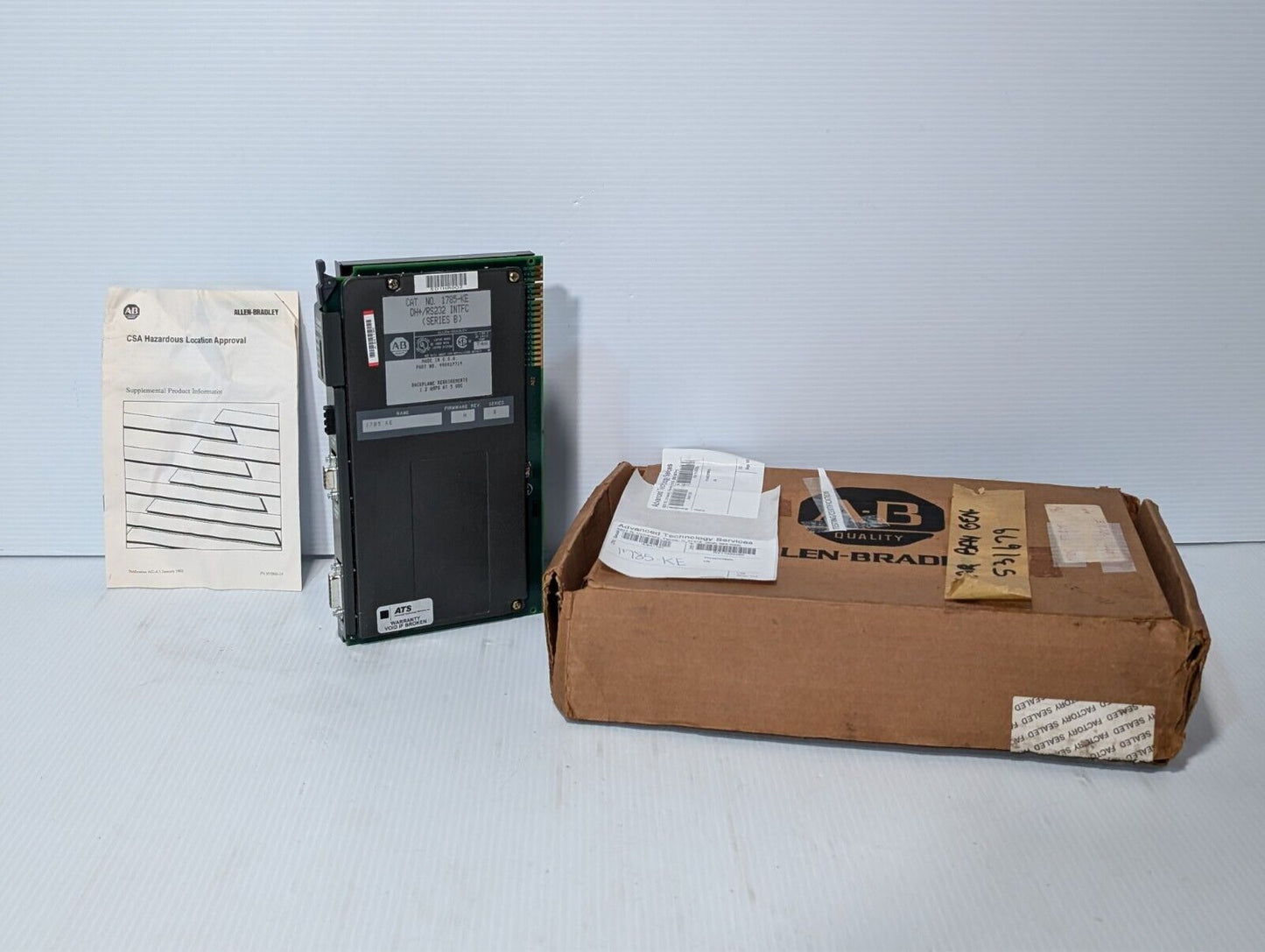 Allen Bradley 1785-KE/C Data Highway Plus RS-232 Communication Interface Module