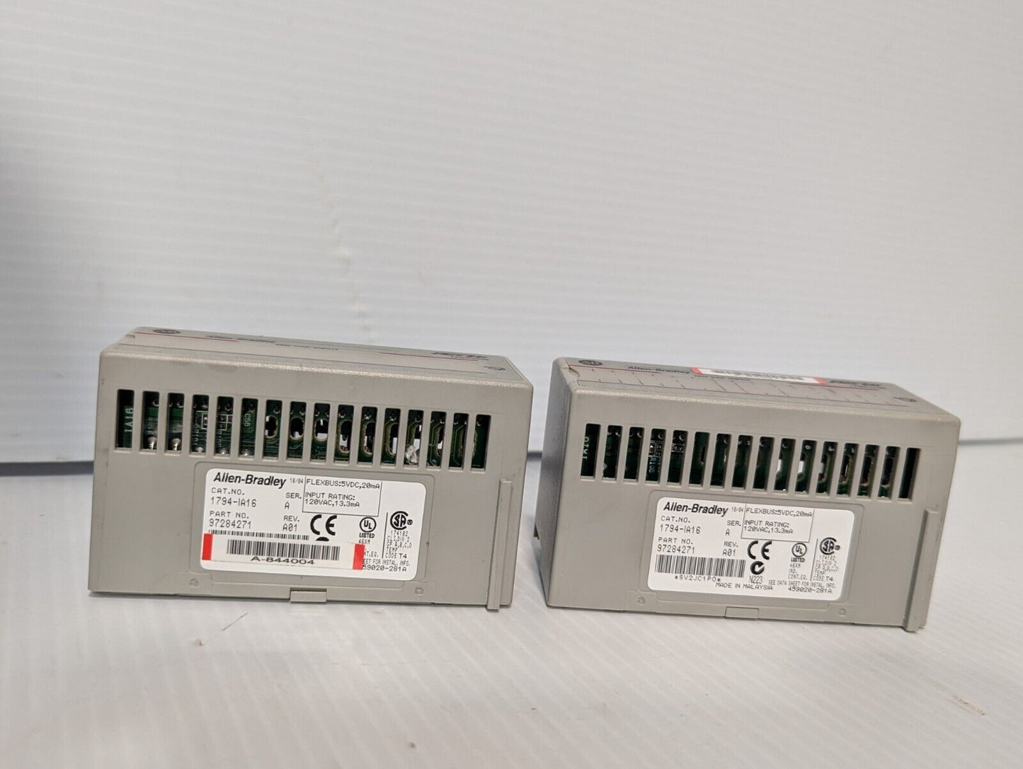 Allen Bradley 1794-IA16 SER A Flex I/O 120VAC Input Module 1794IA16 - Free Ship
