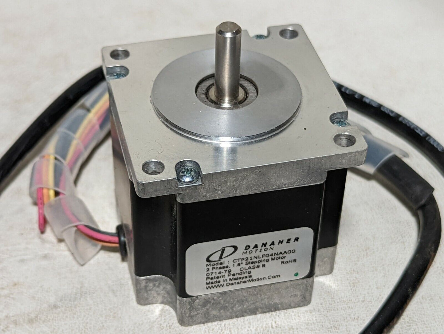 Danaher Motion CTP21NLF04NAA00, 2 phase, 1.8 deg stepping motor