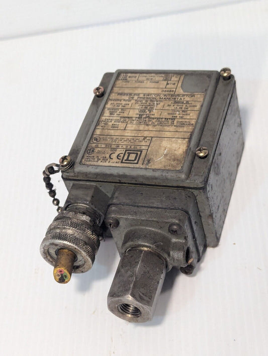 Square D 9012GCW-1 Pressure Switch / Interruptor,  20-1000psi, Ser. C -Free Ship