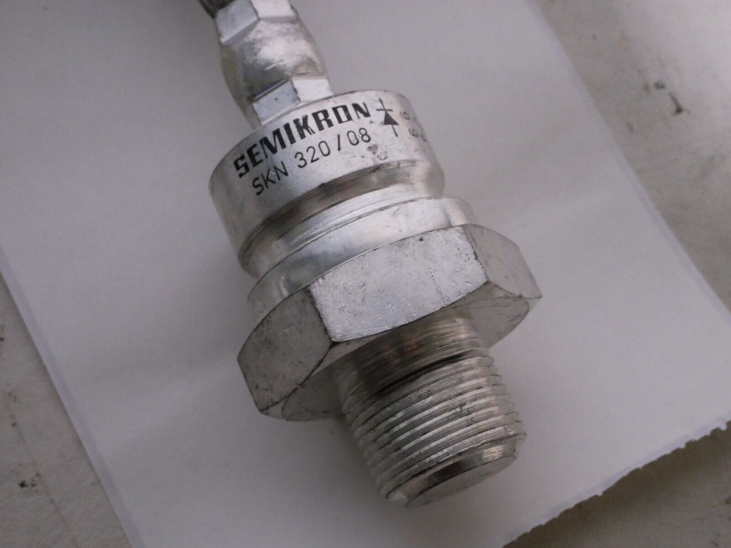 Semikron SKN 320/08 diode. Rectifying; 800V; 1.35V; 320A; anode to stud