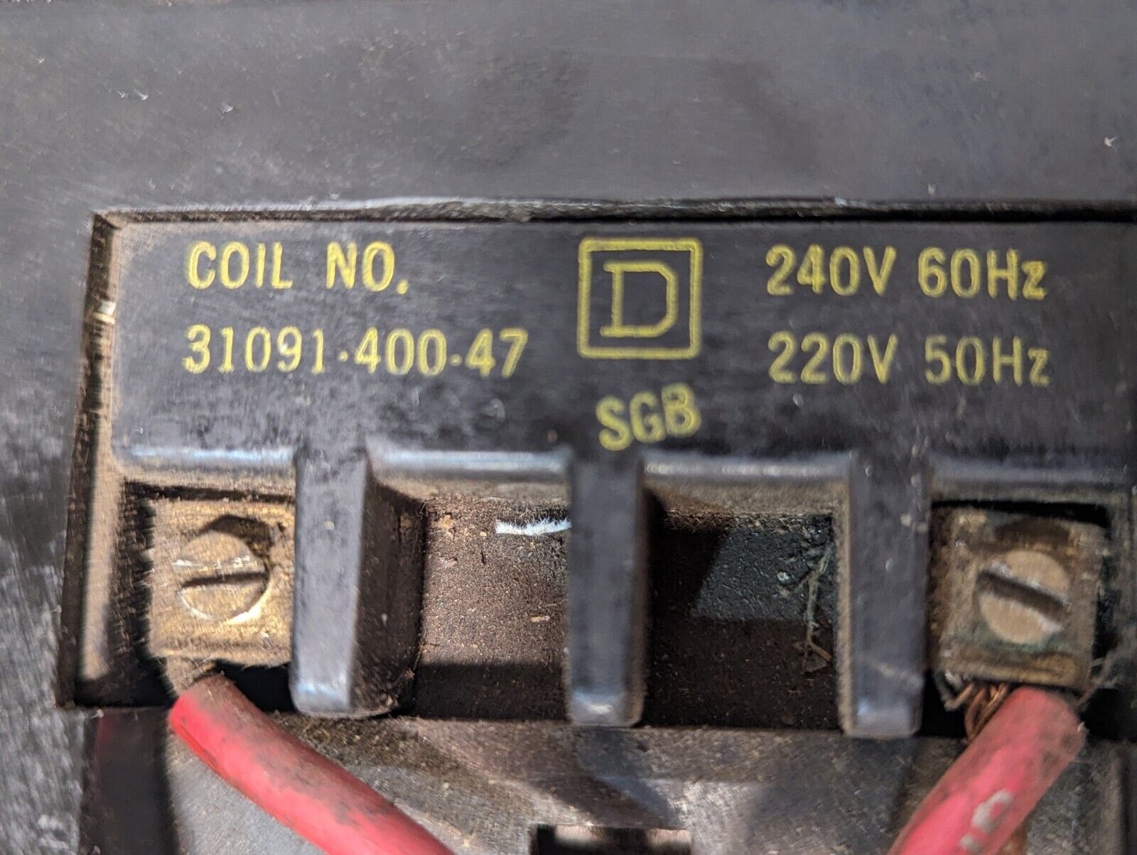 Square D 8536SFG-1 NEMA Size 4 Motor Starter, 135/150A 600VAC, 220/240VAC Coil