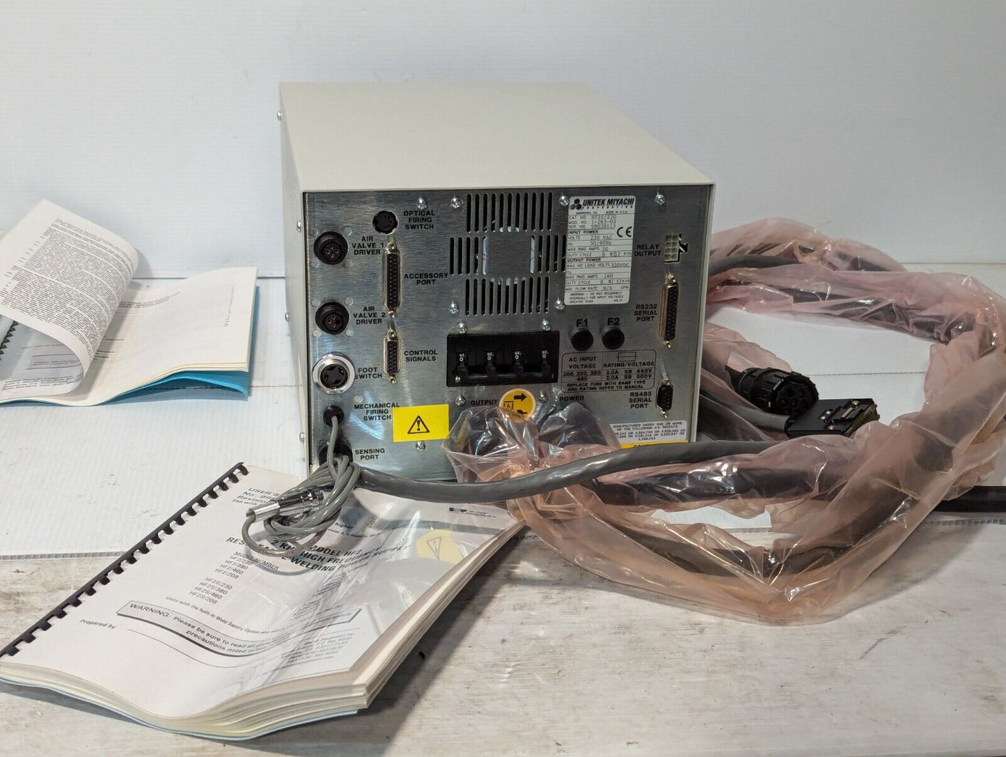 Unitek Miyachi HF2S/230, 1-265-03 2KHz high-freq resistance welding power supply