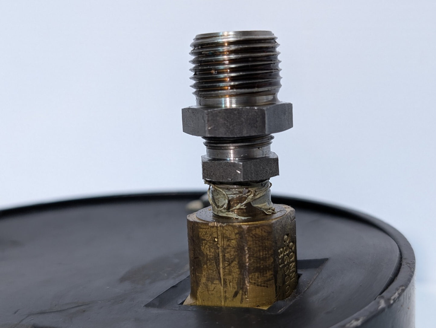 US Gauge (Ametek) 33509 Pressure Gauge, 0-600psi, 5.75" Dial Face, 1/4"npt