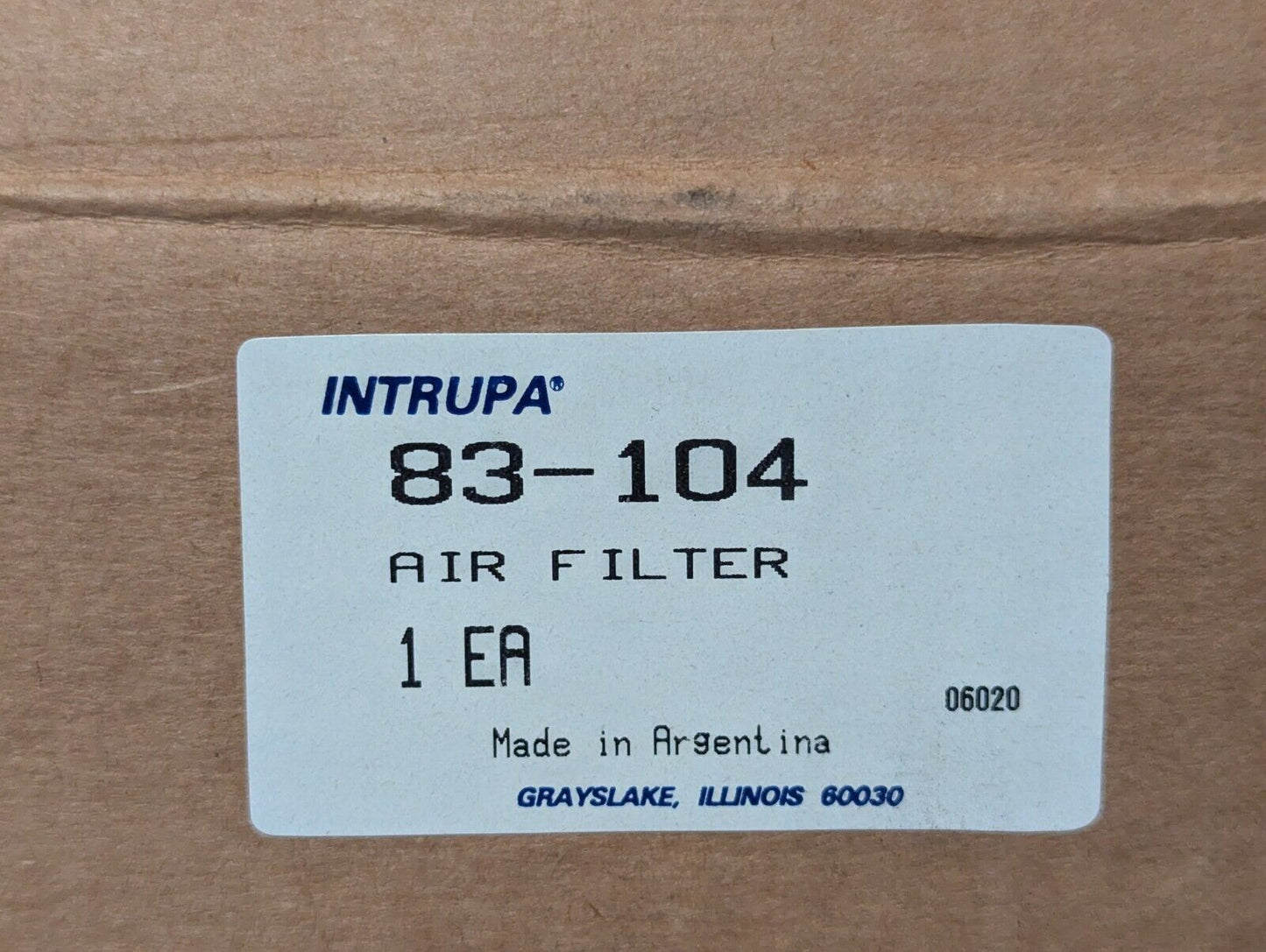 Intrupa 83-104 Replacement Air Filter for C 1188 Mann Filter – Free Shipping