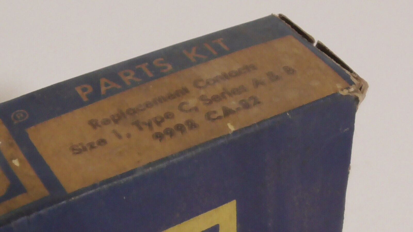 Square D Parts Kit Replacement Contacts Size 1 Type C Series A & B 9998 CA-82