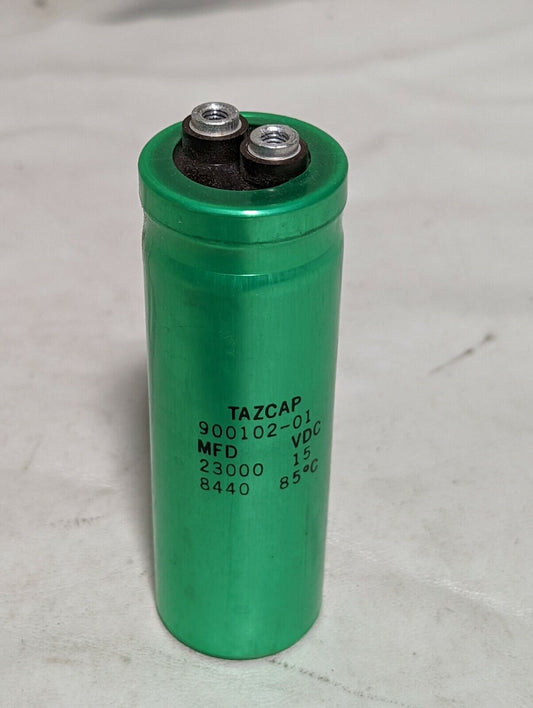 Tazcap 900102-01, 2300MFD, 15VDC capacitor