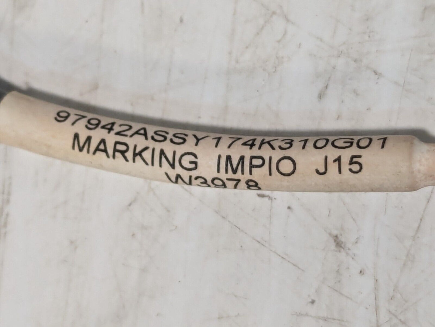 174K310G01 Maintenance Injector Cable Assembly, 11.8" L, W3978, 6150-13-000-1386
