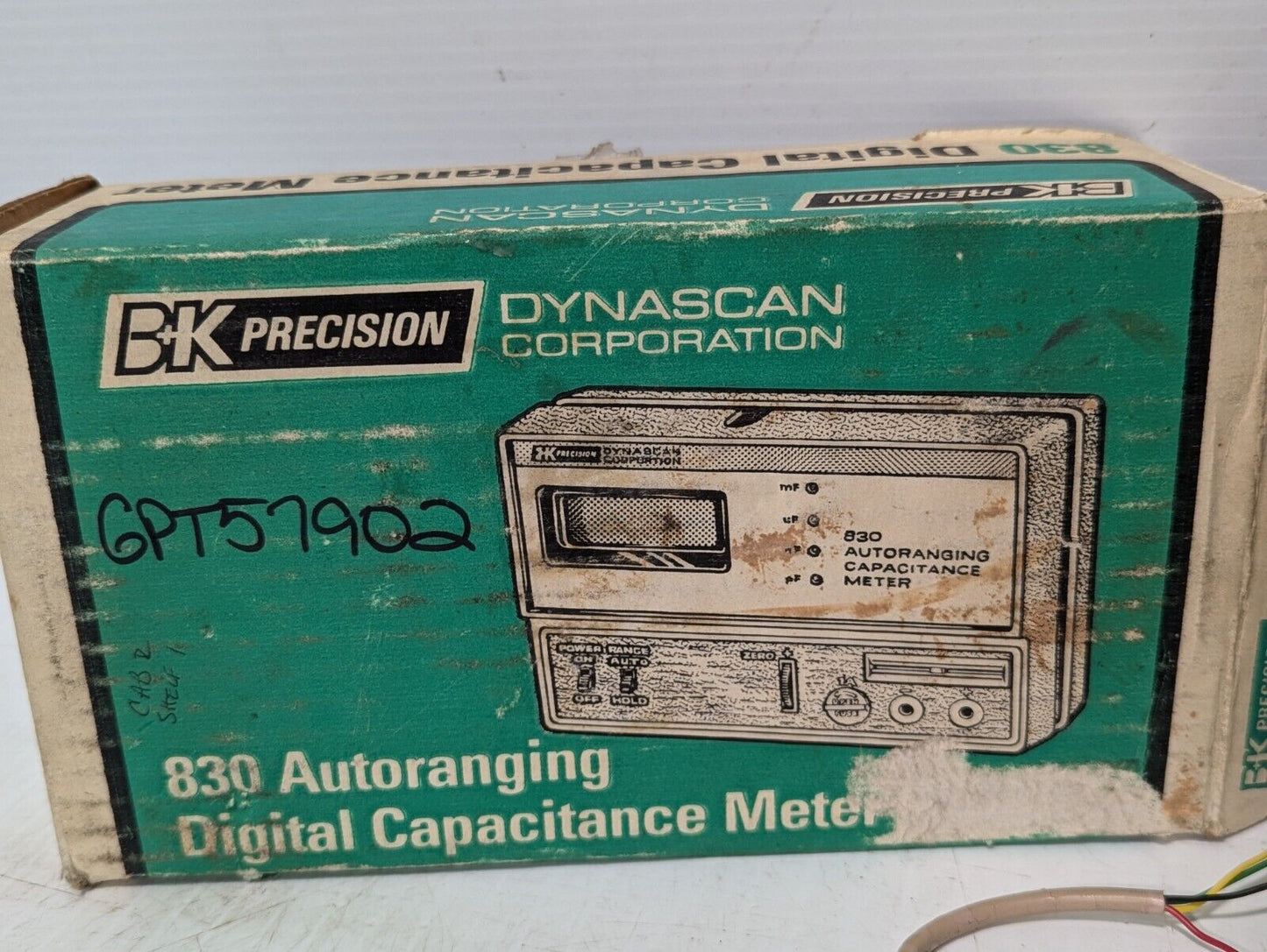 Dynascan T57902 830 Autoranging Digital Capacitance Meter - Free Shipping+Return