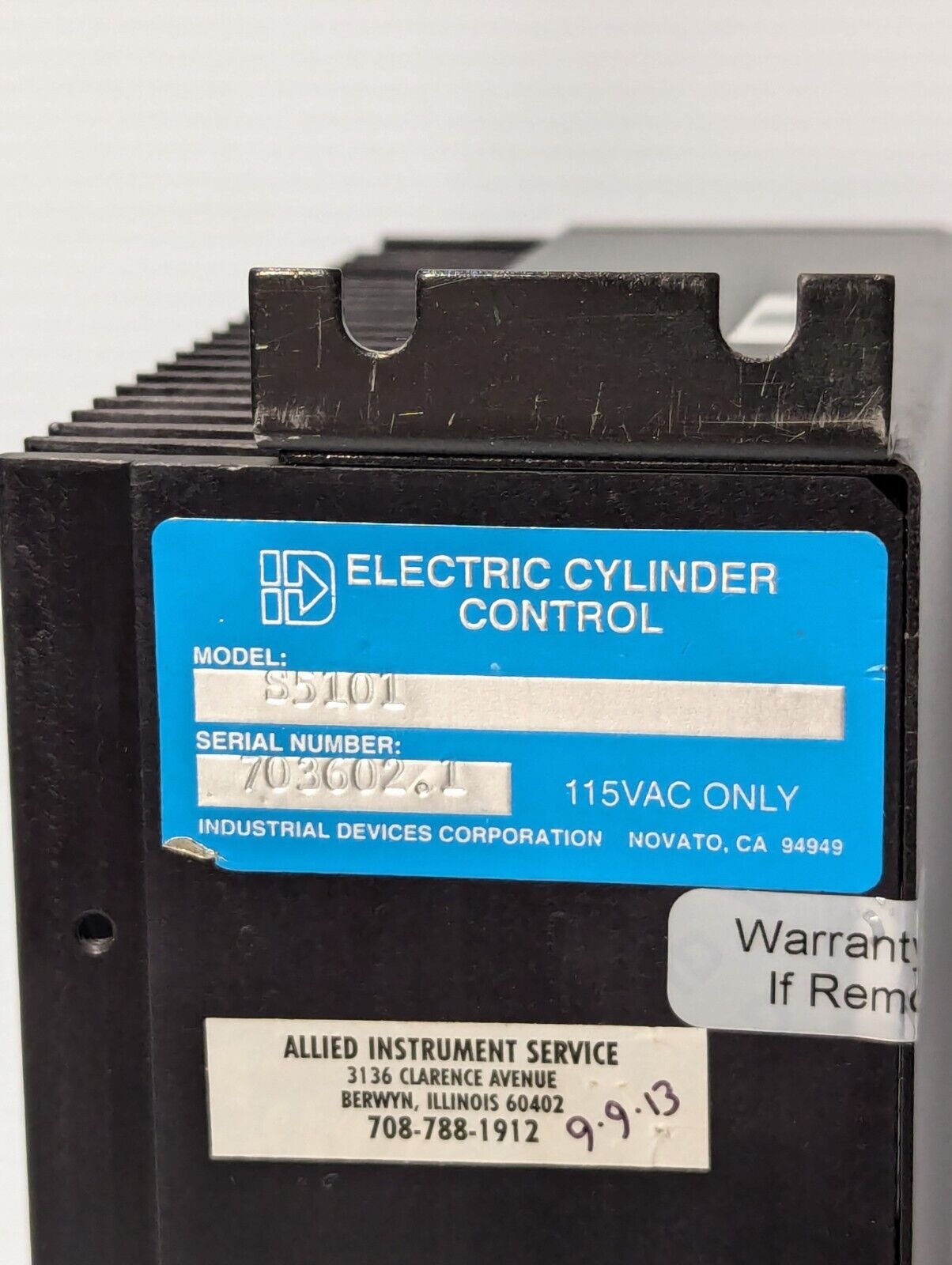Industrial Devices S5101 electric cylinder control, 115VAC, Microstep Drive