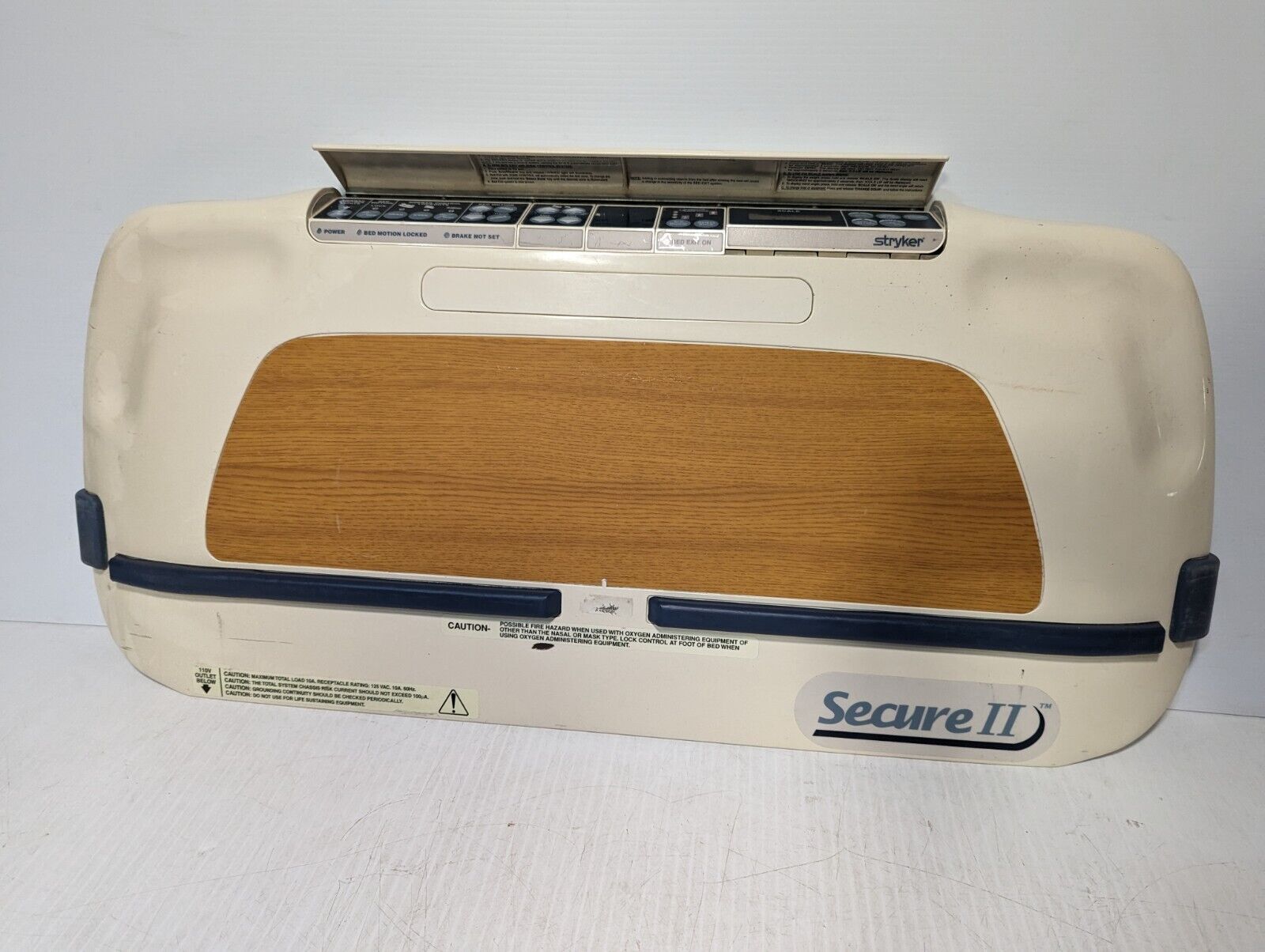 Stryker Secure II Hospital Beds 3002 Electronic Control Panel - Free Shipping