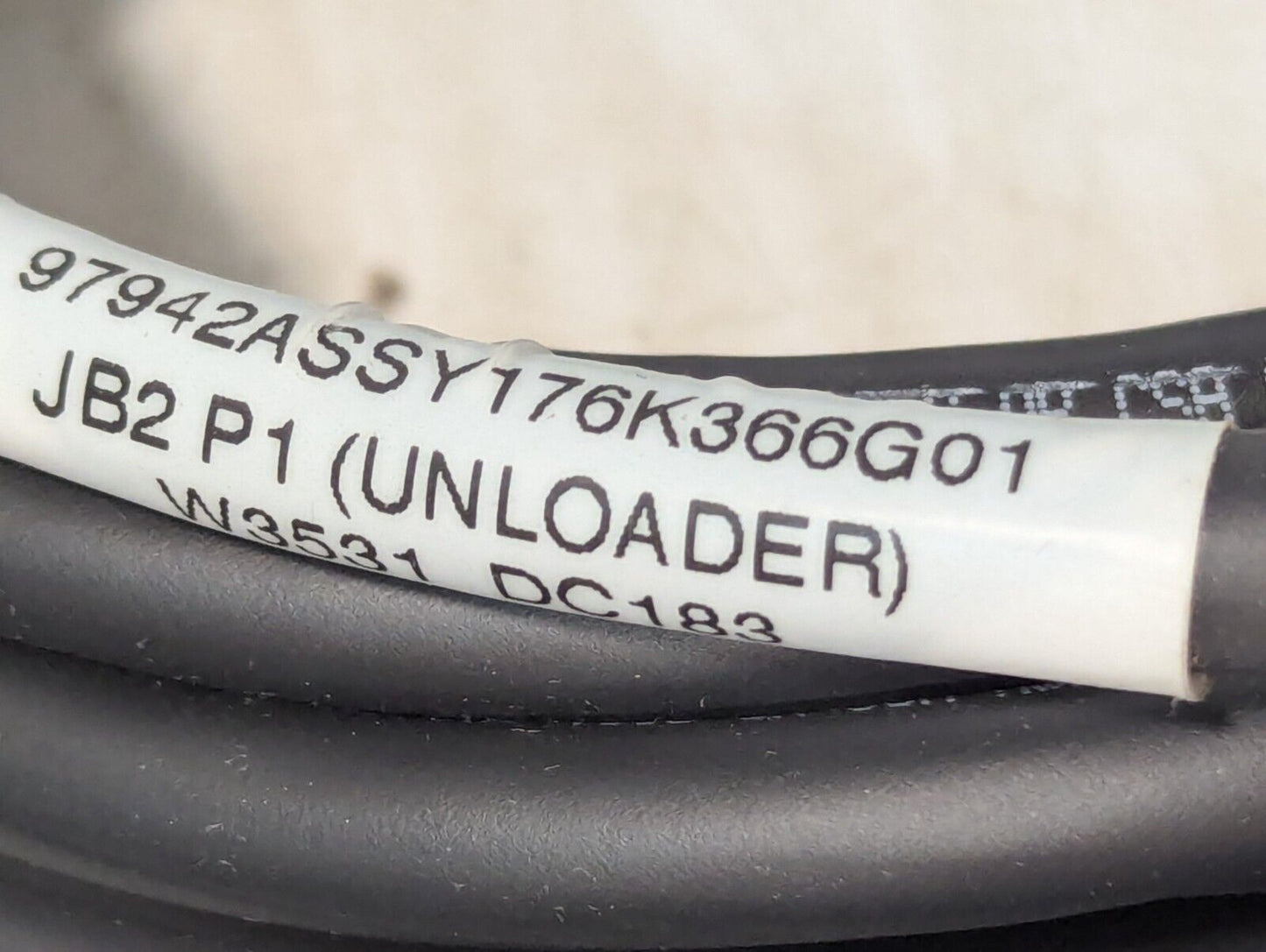Turck 176K366G01 Unloader JB2 P1 Cable Assembly, W3531 - Free Shipping