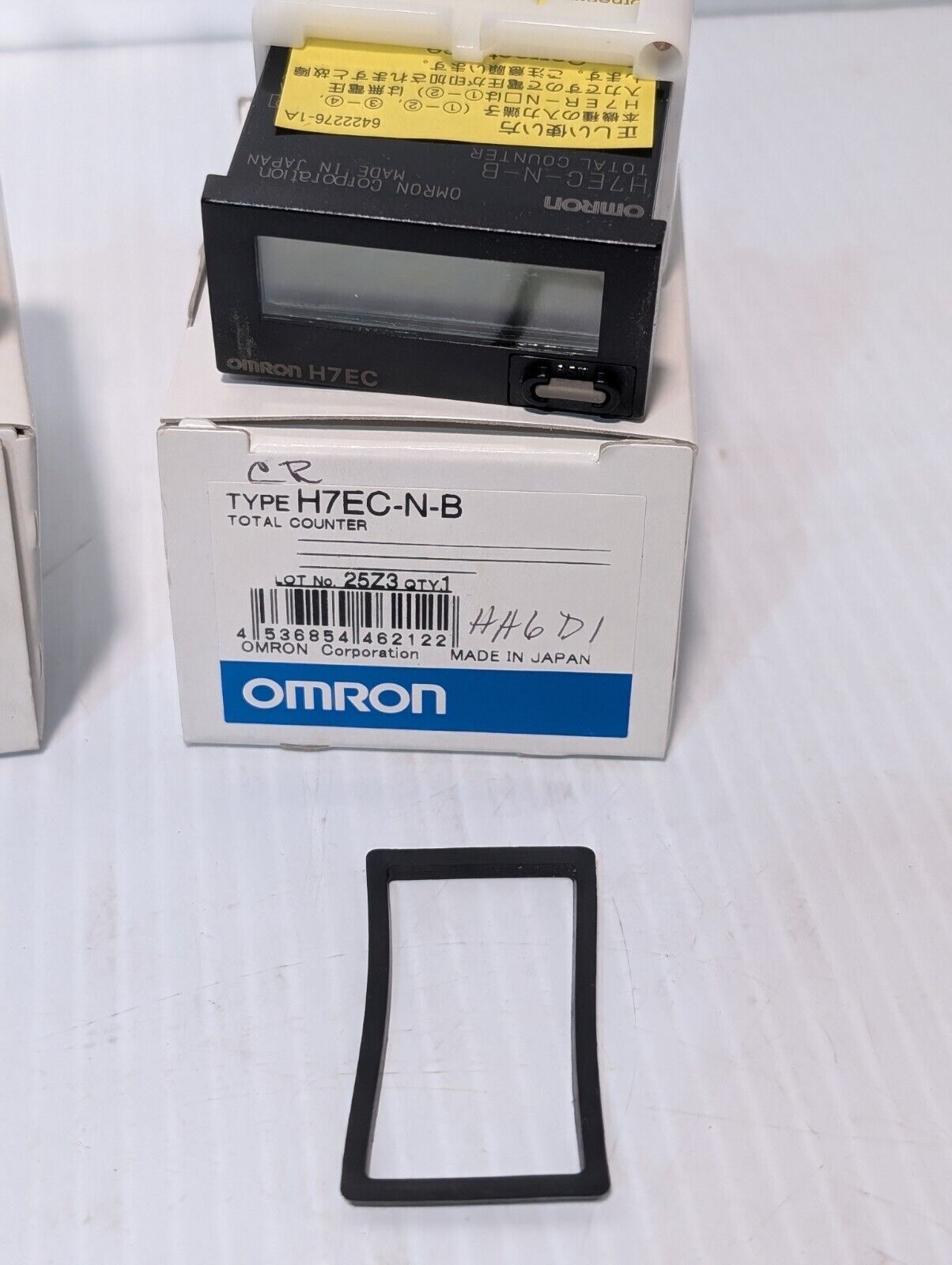 Omron H7EC-N-B Black Miniature Total Counter 7 Segment LCD - Free Shipping