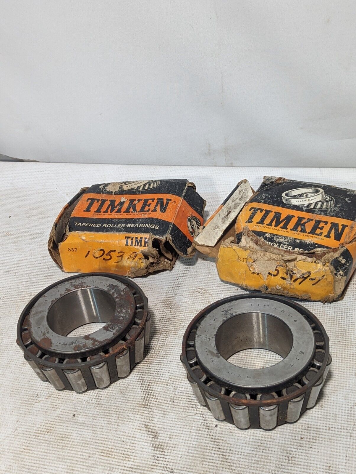 Timken 837 tapered roller bearing