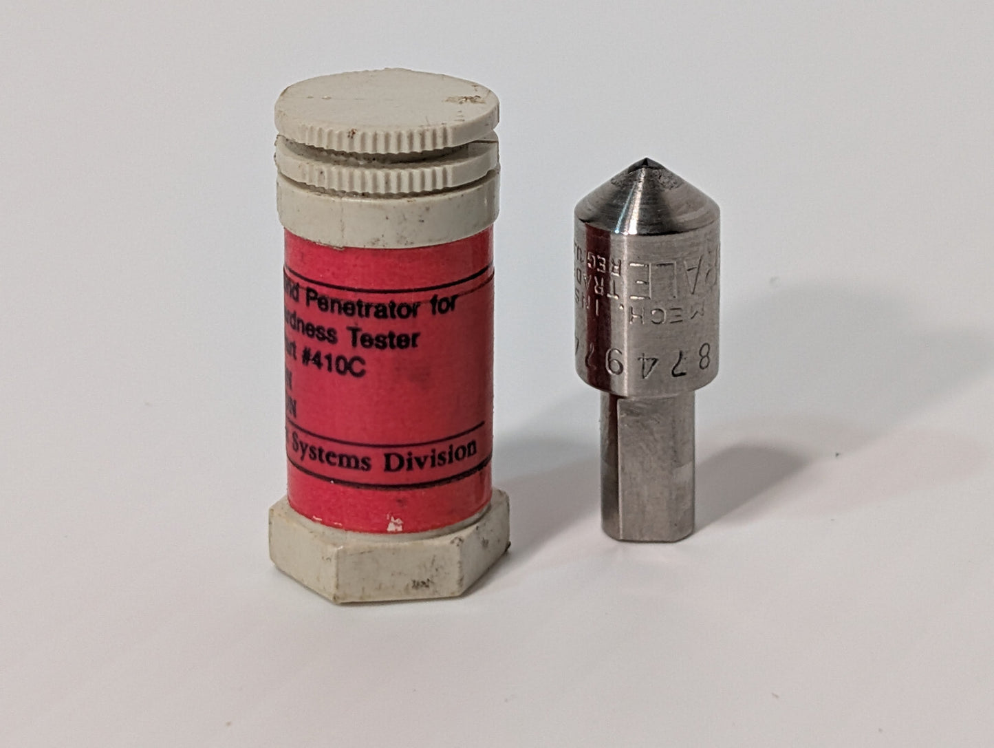 Wilson Brale Diamond Penetrator & 1/16" Ball Chuck for Rockwell Hardness Tester
