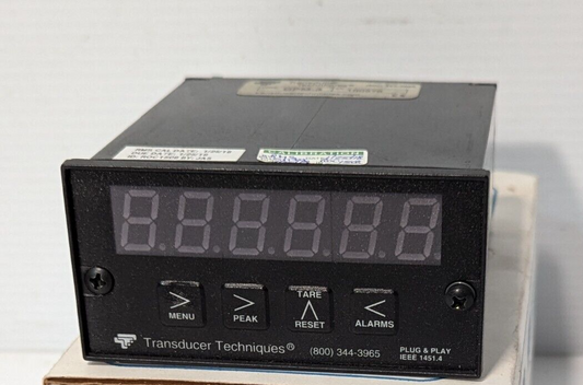 Transducer Techniques DPM-3 digital panel meter, load cell display-Free Shipping