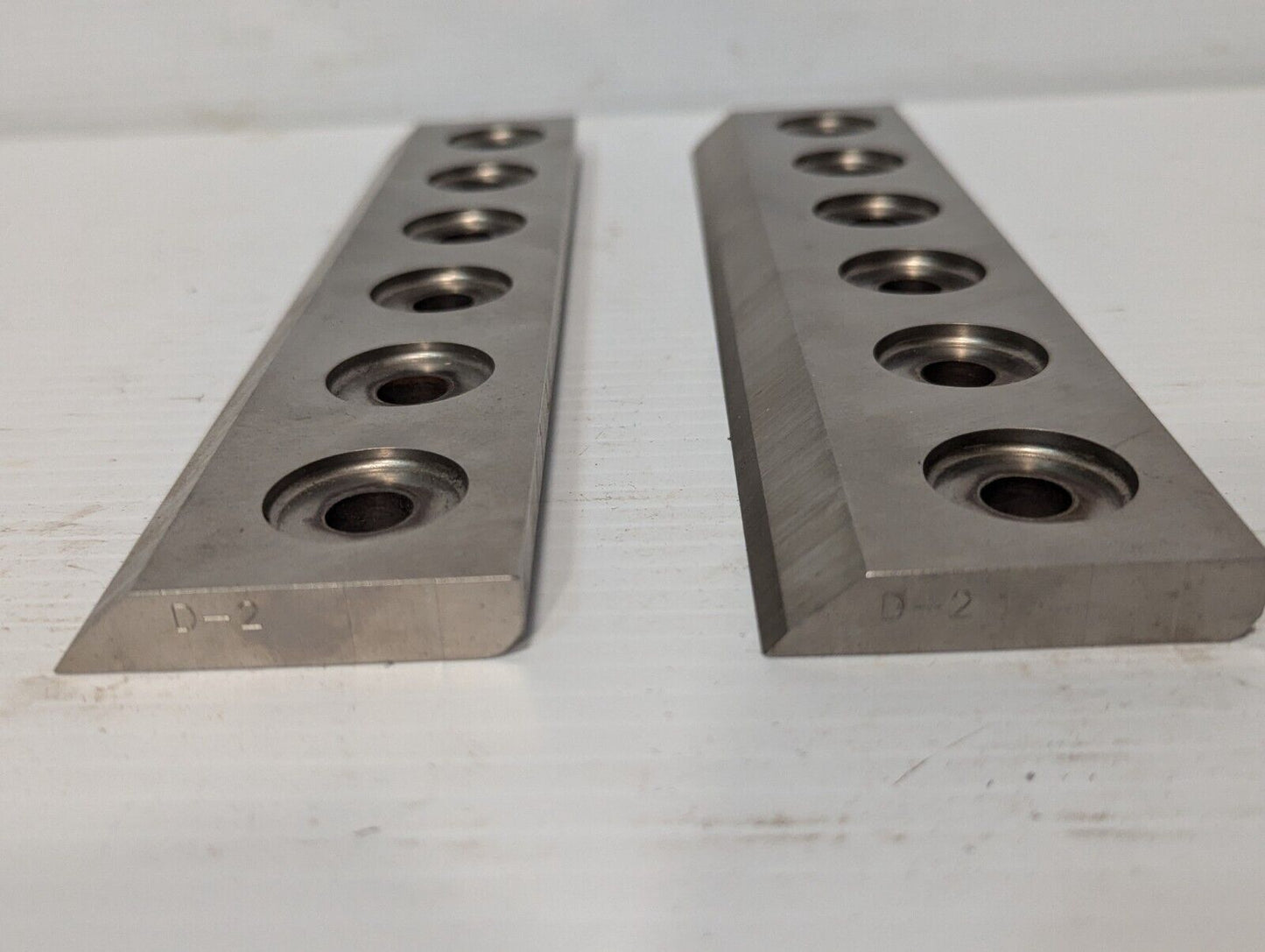 Lot of 2 Zenith Cutter D-2 Granulator Knife Blades - Free Shipping+Returns