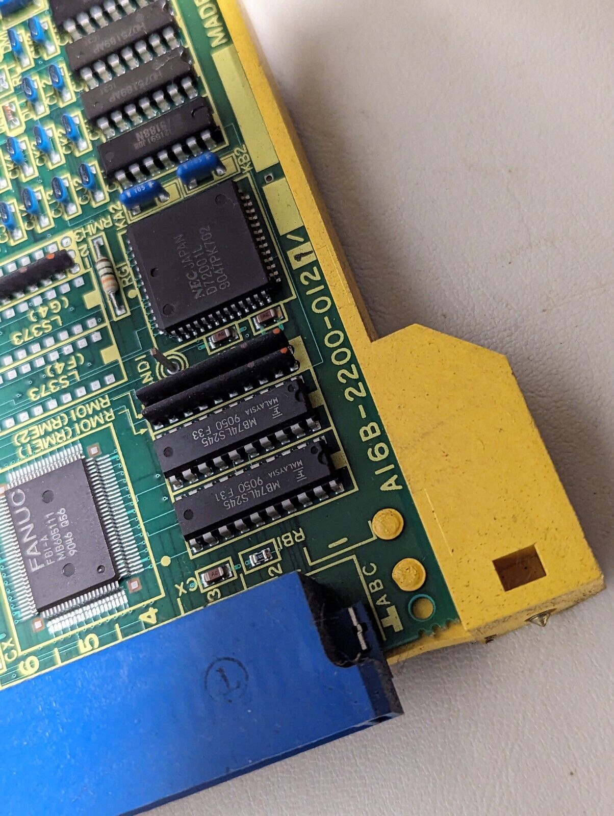 Fanuc A16B-2200-0121/06C control card, Base 0, circuit board