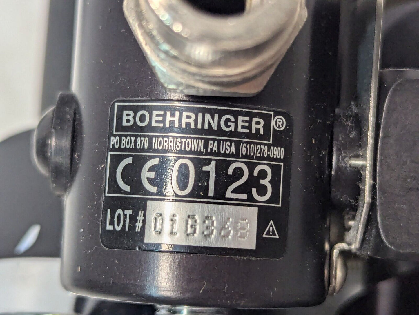 Boehringer 7700 Suction Regulator, 0 - 200 mm Hg - Free Shipping
