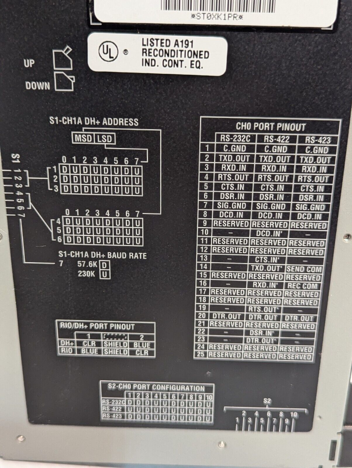 Allen Bradley 1785-L40B/E PLC-5/40 Ser E Processor Module 1785L40B - Free Ship