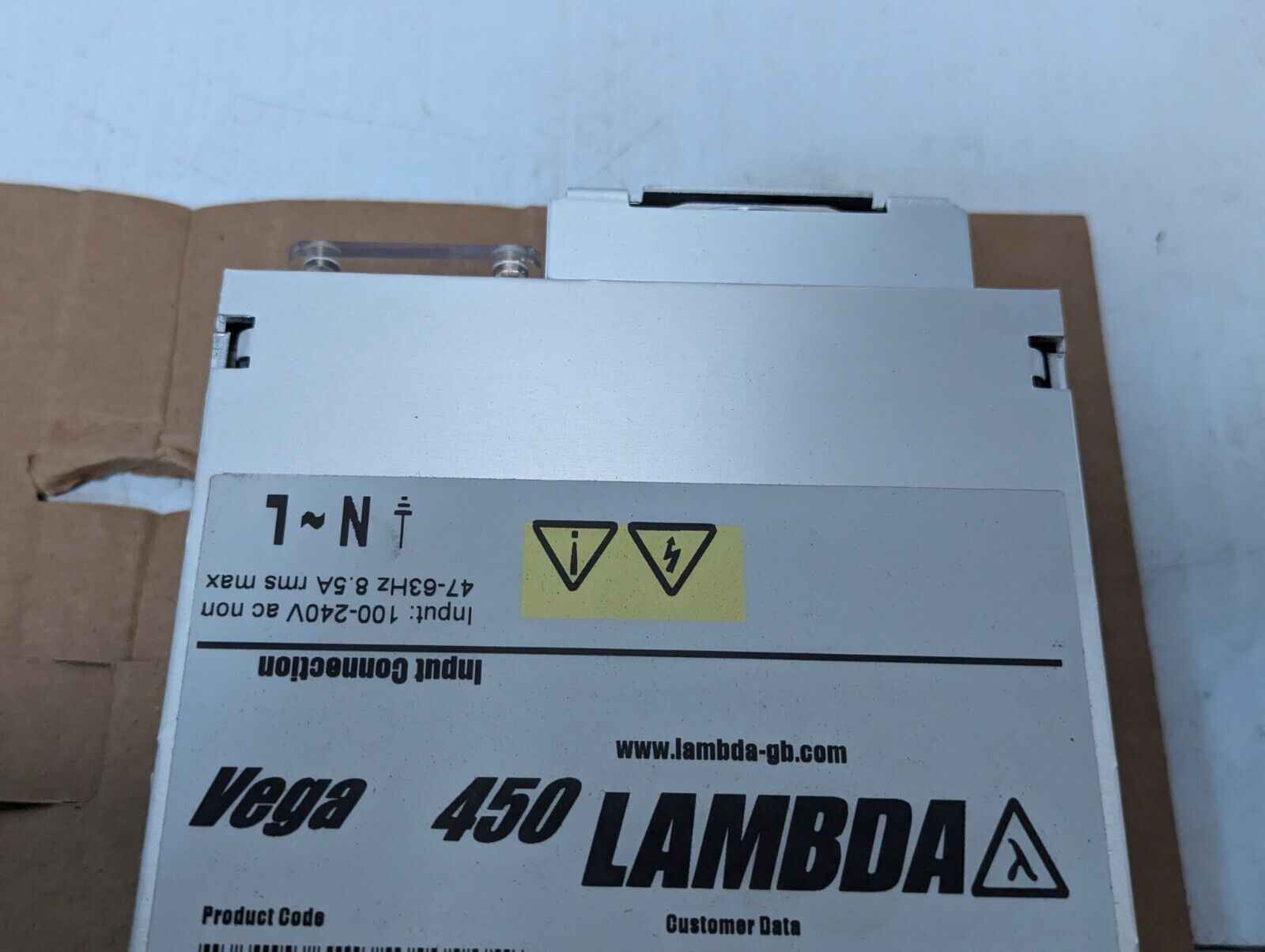 TDK-Lambda Vega 450 Multiple Output Modular Power Supply V4073XC-Free Ship+'Turn