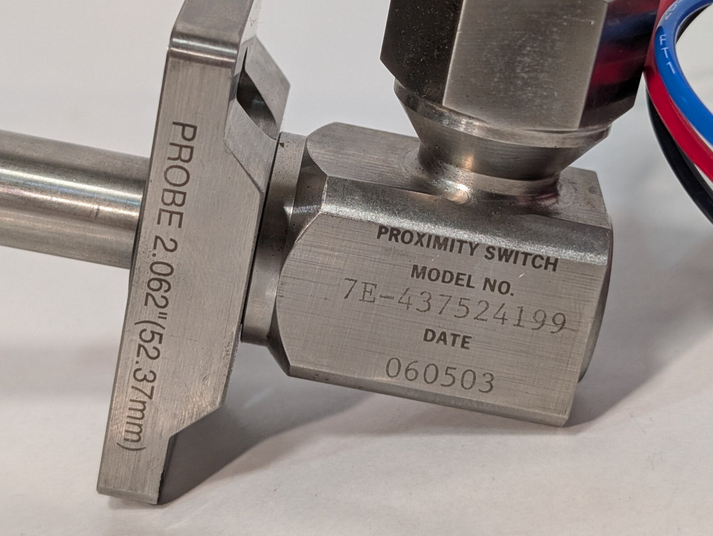 TopWorx 7E-43658-DCA Go Switch Leverless Dry Contact Proximity Sensor