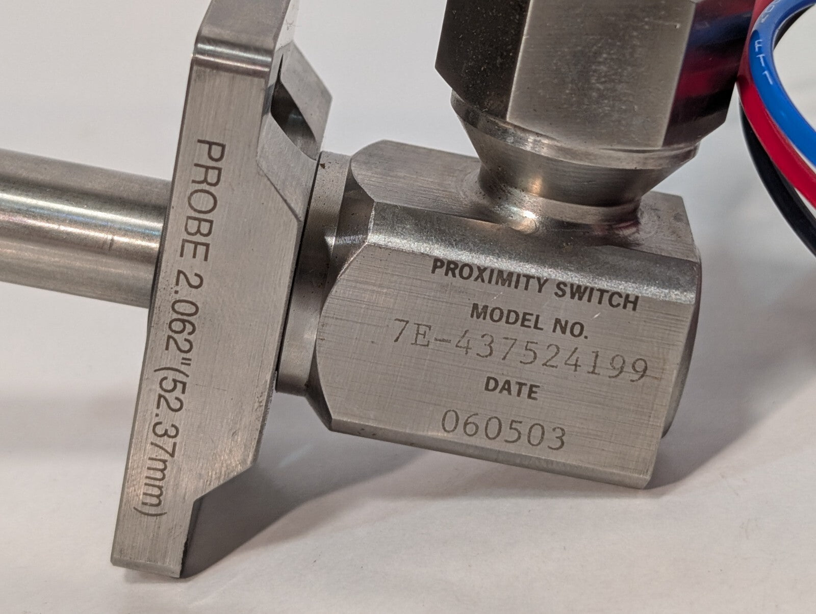 TopWorx 7E-43658-DCA Go Switch Leverless Dry Contact Proximity Sensor