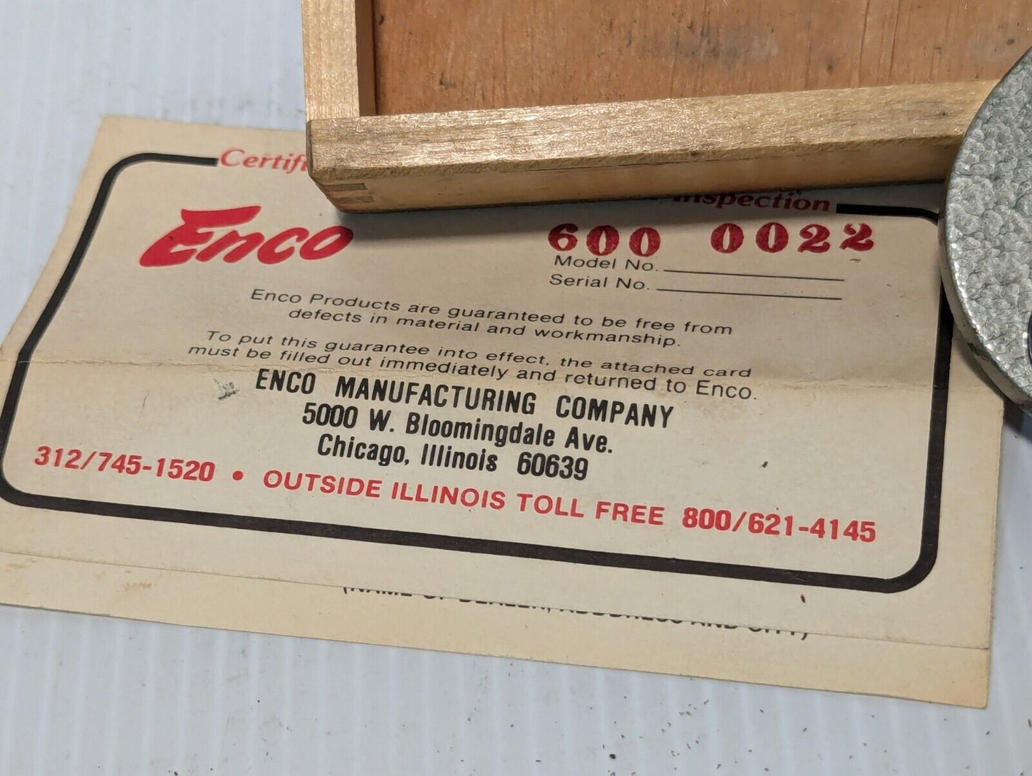 VIS 600-0022 1-2" outside micrometer, 0.0001 inch with case - Free Shipping