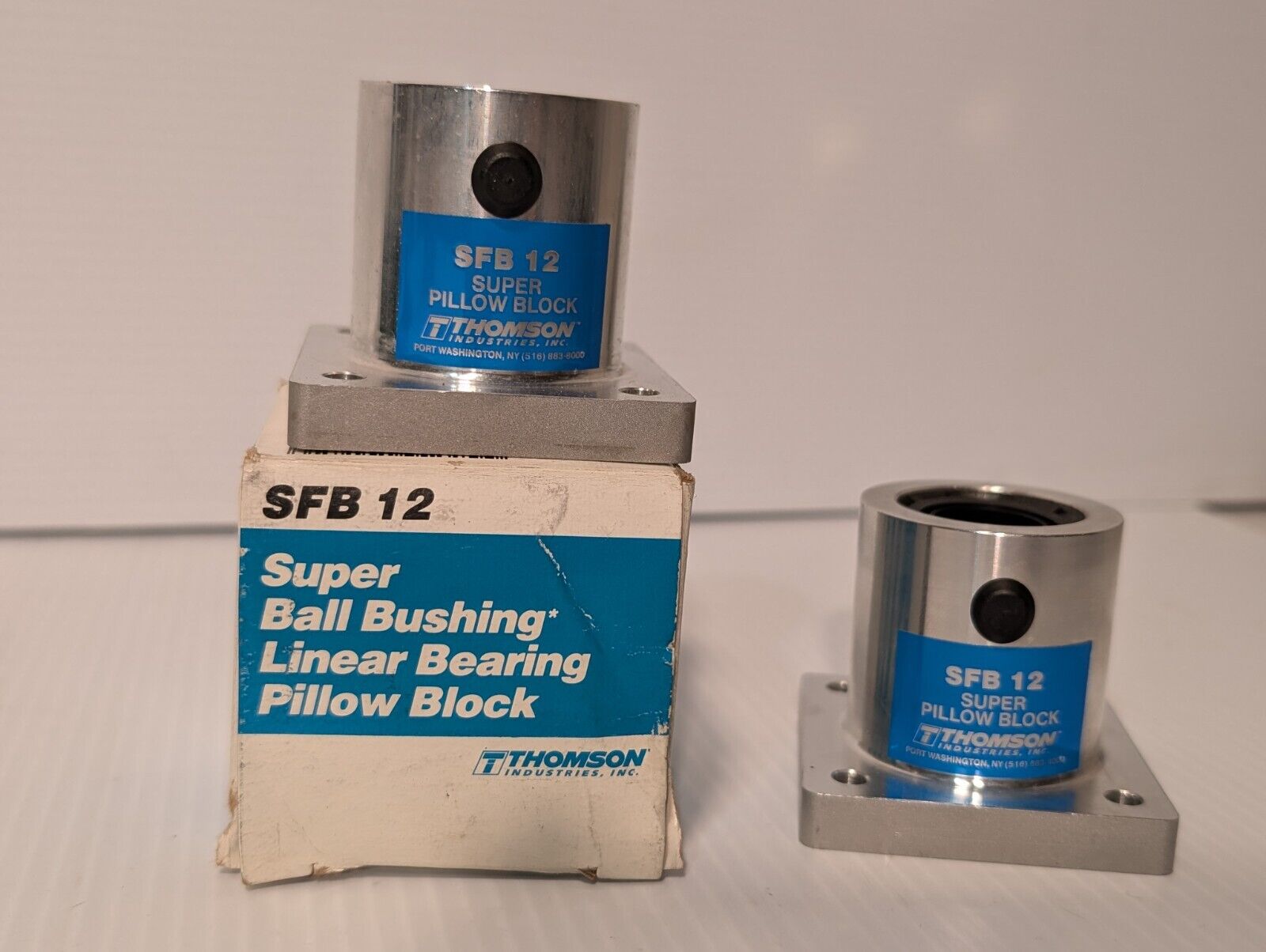 Thompson SFB12 Super Ball Bushing Linear Bearing Pillow Block - Free Shipping