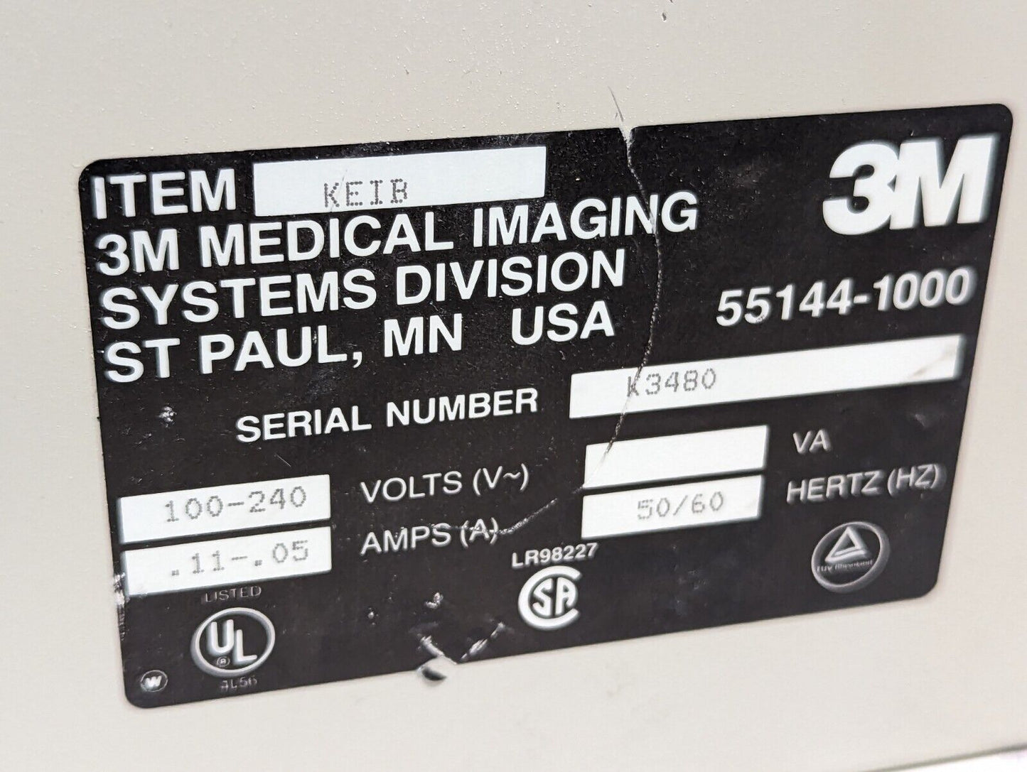 3M KEIB keypad EIB for imaging system