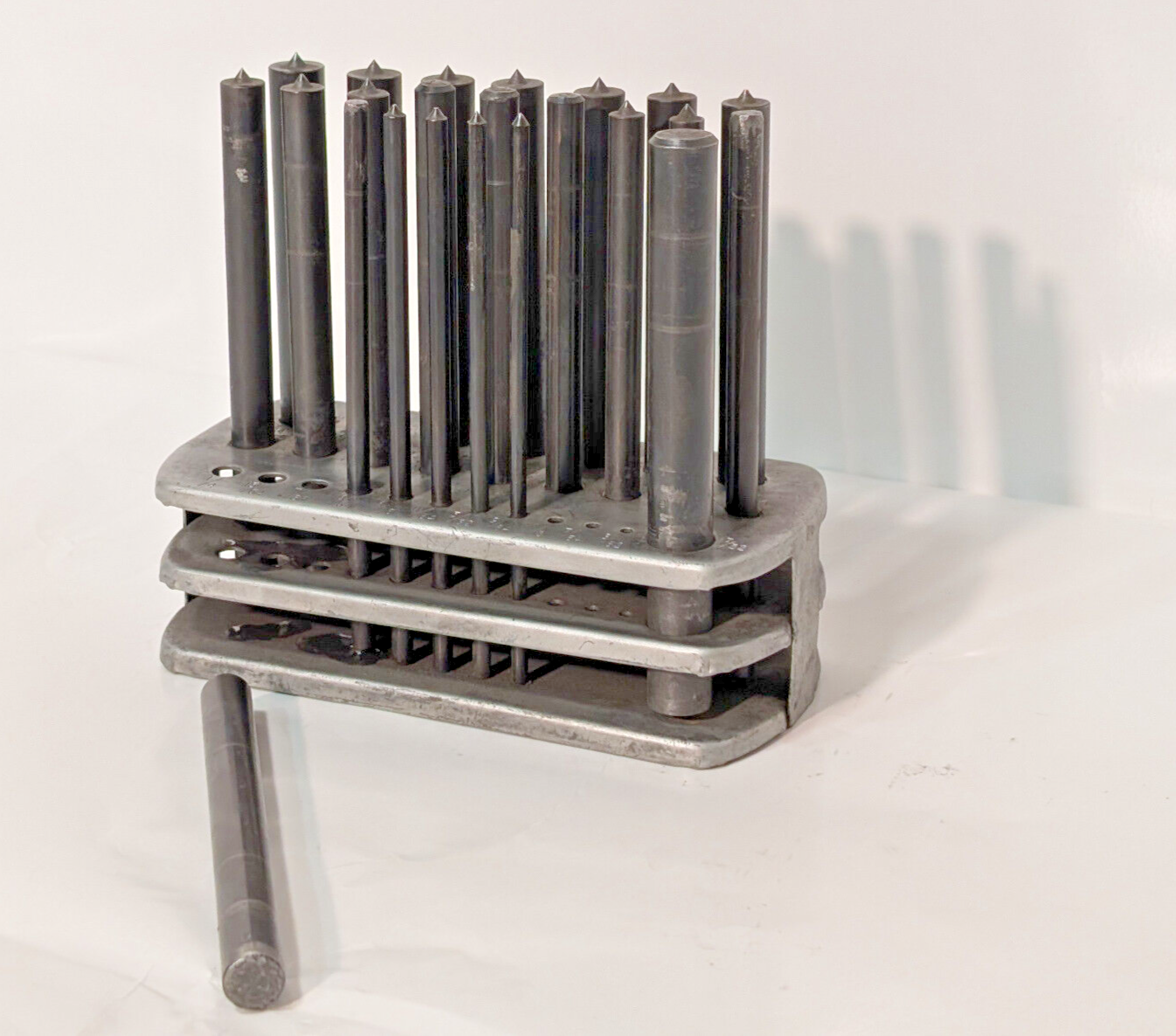 23 Piece Punch, Transfer, Toolmaker, Steel, Machinist, Thread, Tools, Incomplete
