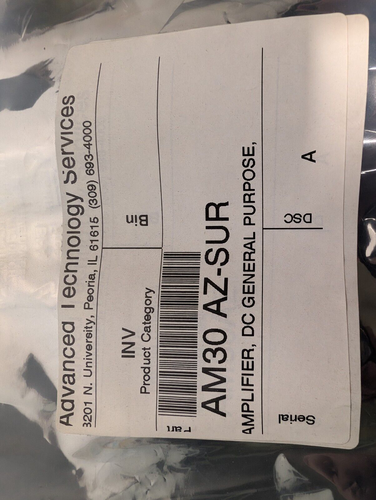 Unipulse AM30 AZ DC General Purpose Amplifier (Refurbished) - Free Ship+Return