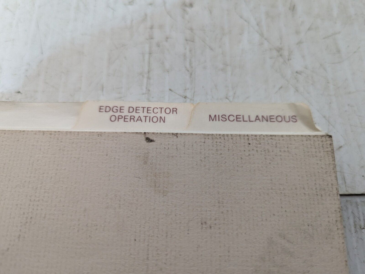Vintage Metronics Quadra-Chek 2000 Operation Manual