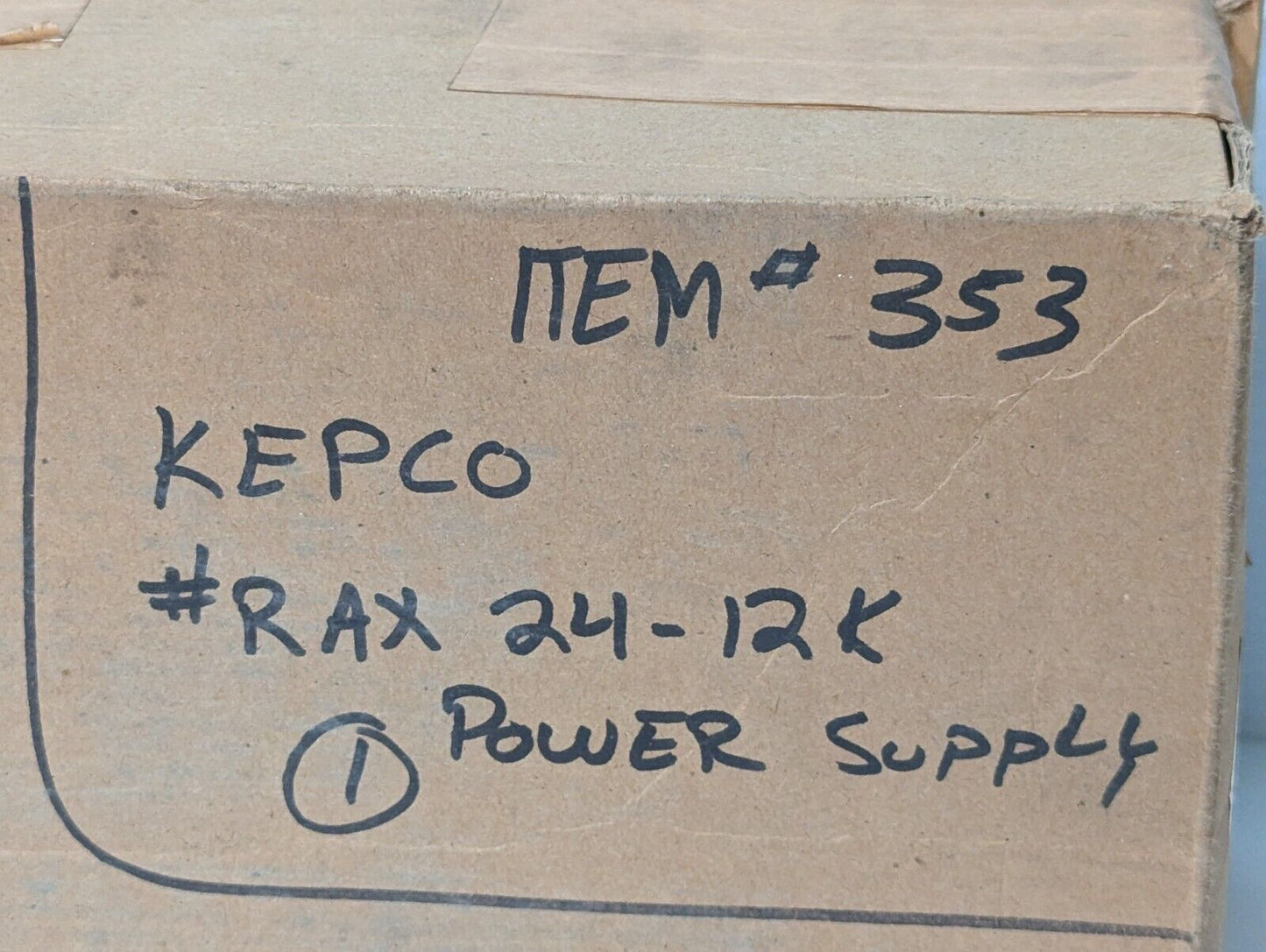 TDK RAX24-12k power supply, 12VDC@12A out, 120/220-240VAC in - Free Shipping